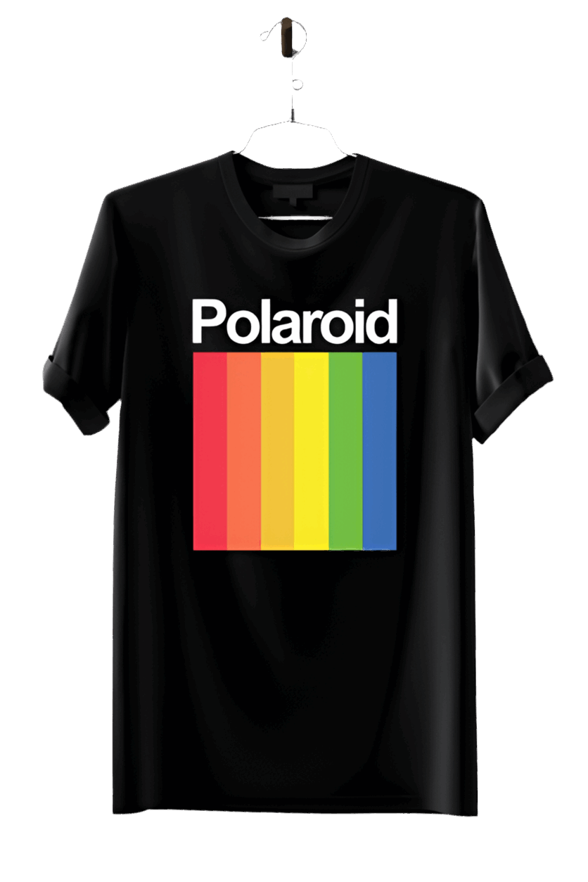 Retro Polaroid T-Shirt - Decade Revival