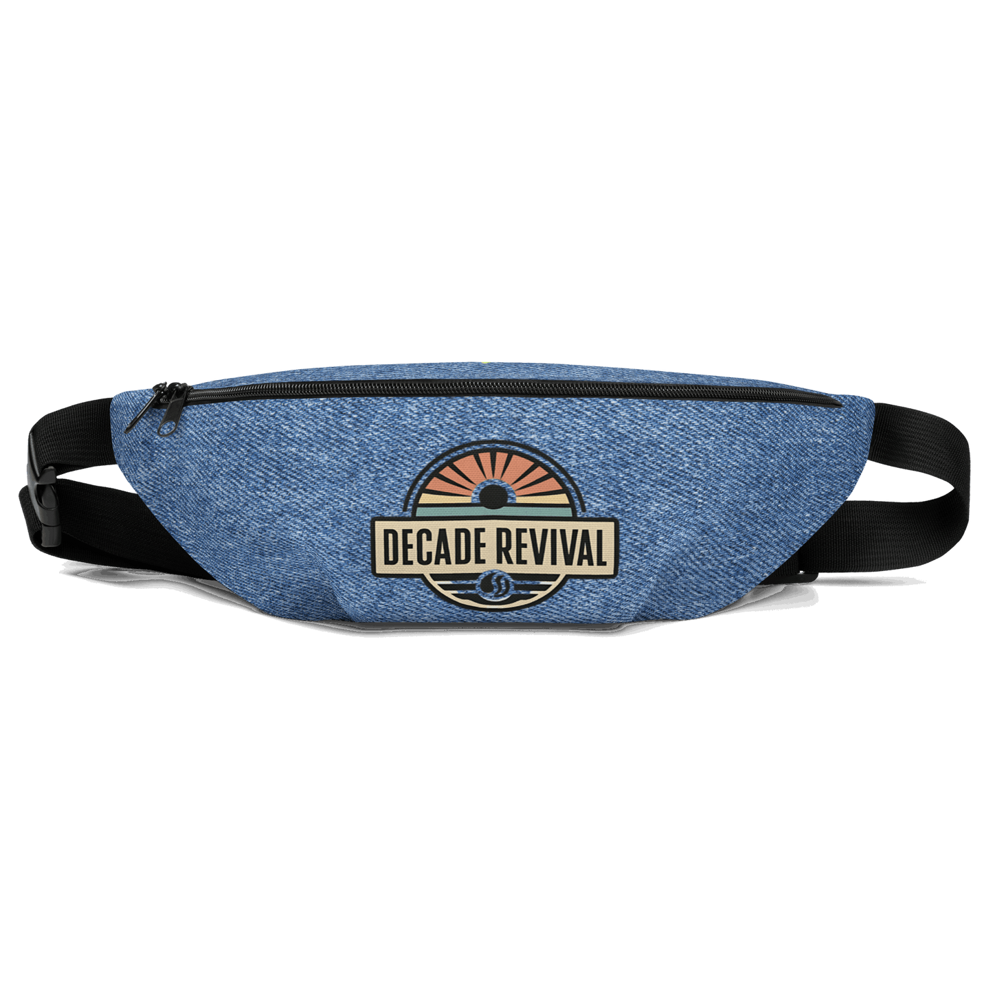 Decade Revival Denim Fanny Pack - Decade Revival