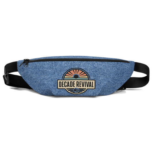 Decade Revival Denim Fanny Pack - Decade Revival