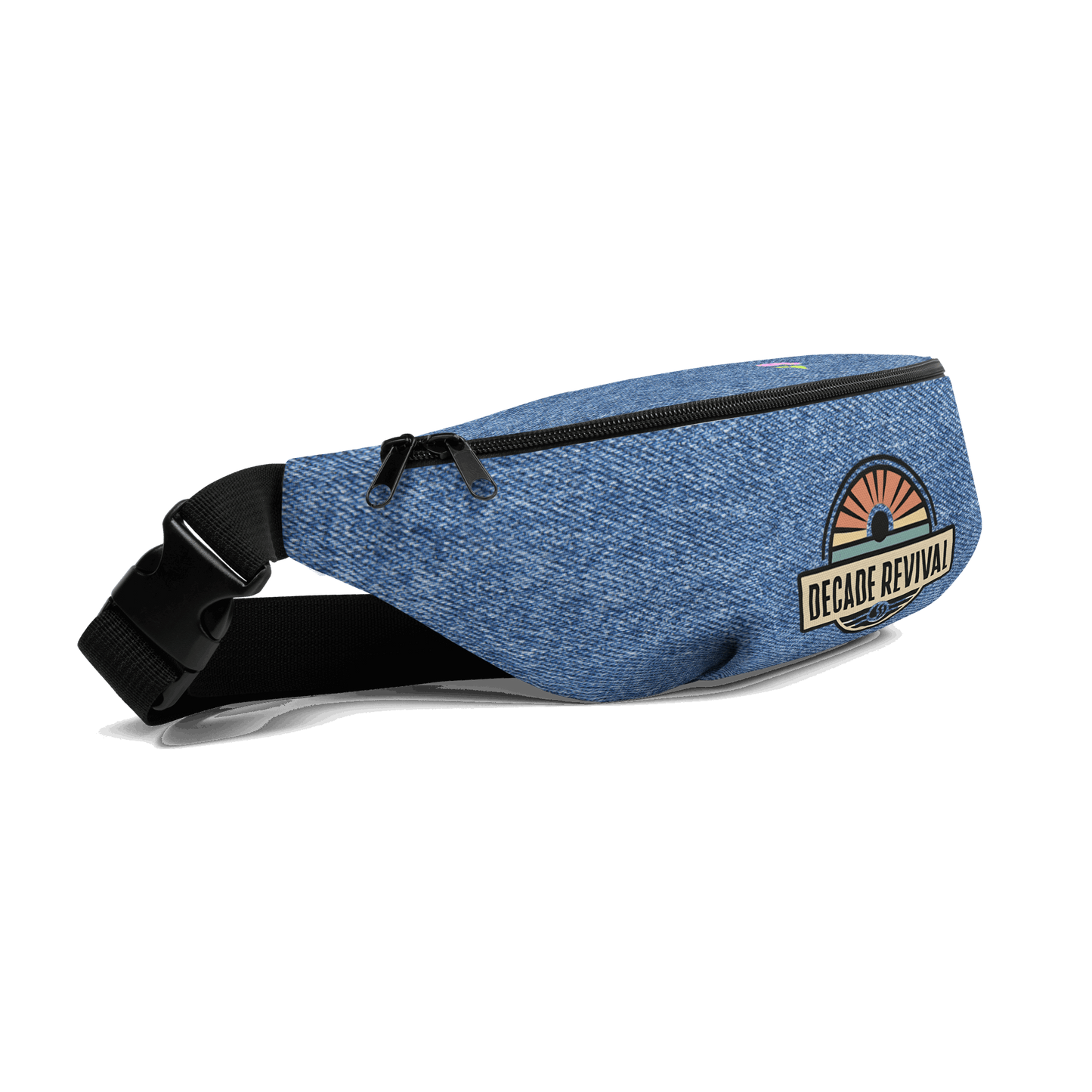 Decade Revival Denim Fanny Pack - Decade Revival