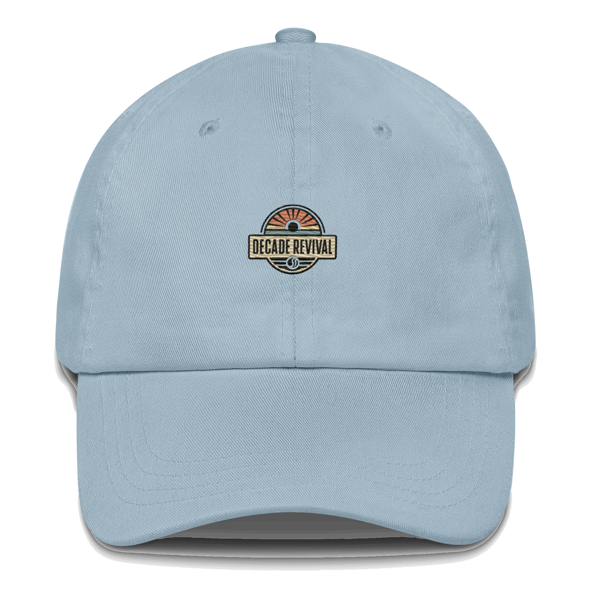 Decade Revival Classic Dad Hat - Light Blue