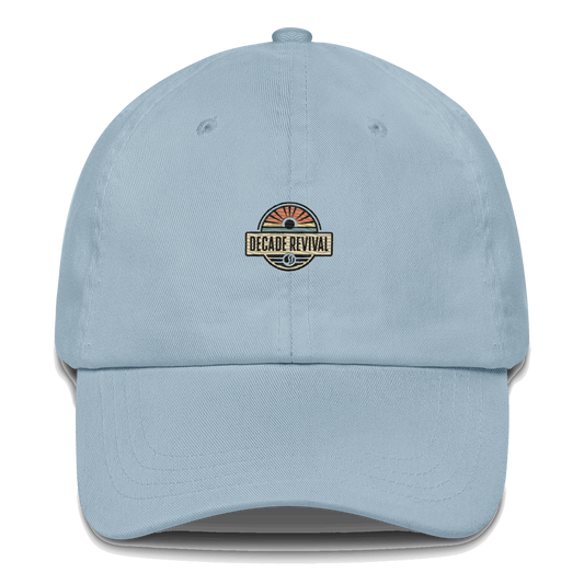 Decade Revival Classic Dad Hat - Light Blue