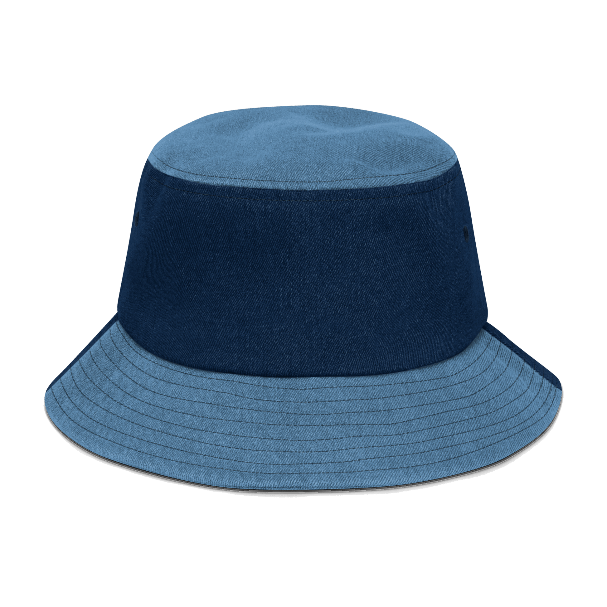 Decade Revival Logo Denim Bucket Hat - Decade Revival