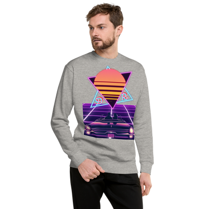 Neon Sunset Drive Men’s Sweatshirt