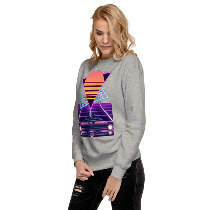 Neon Sunset Drive Women’s Sweatshirt