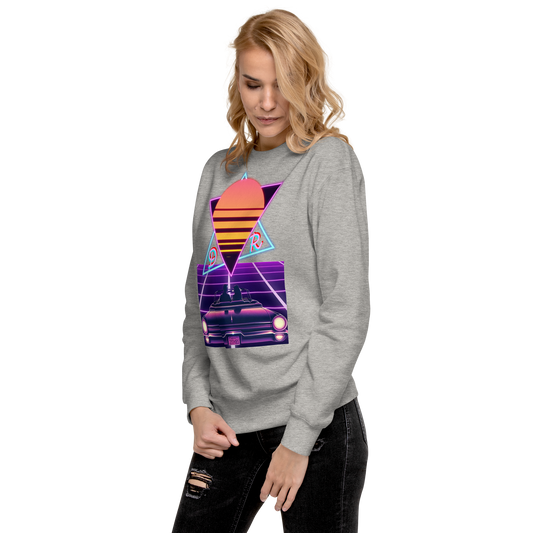 Neon Sunset Drive Women’s Sweatshirt