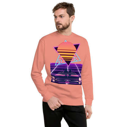 Neon Sunset Drive Men’s Sweatshirt