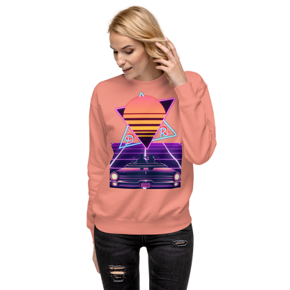 Neon Sunset Drive Women’s Sweatshirt