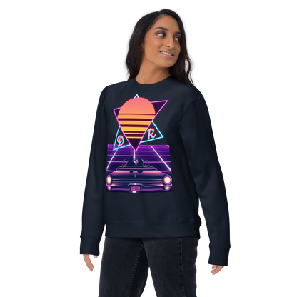 Neon Sunset Drive Women’s Sweatshirt