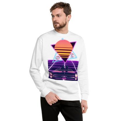 Neon Sunset Drive Men’s Sweatshirt